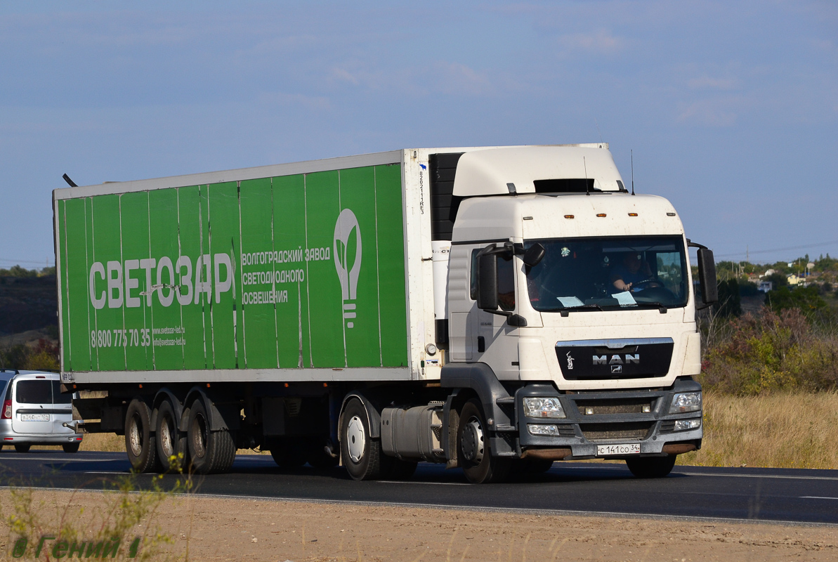Волгоградская область, № С 141 СО 34 — MAN TGS 19.400