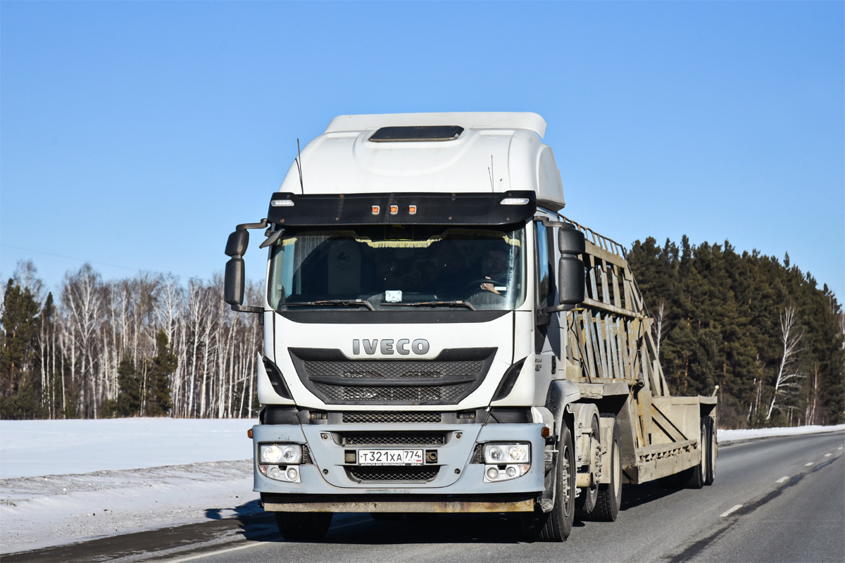 Челябинская область, № Т 321 ХА 774 — IVECO Stralis ('2007) 420
