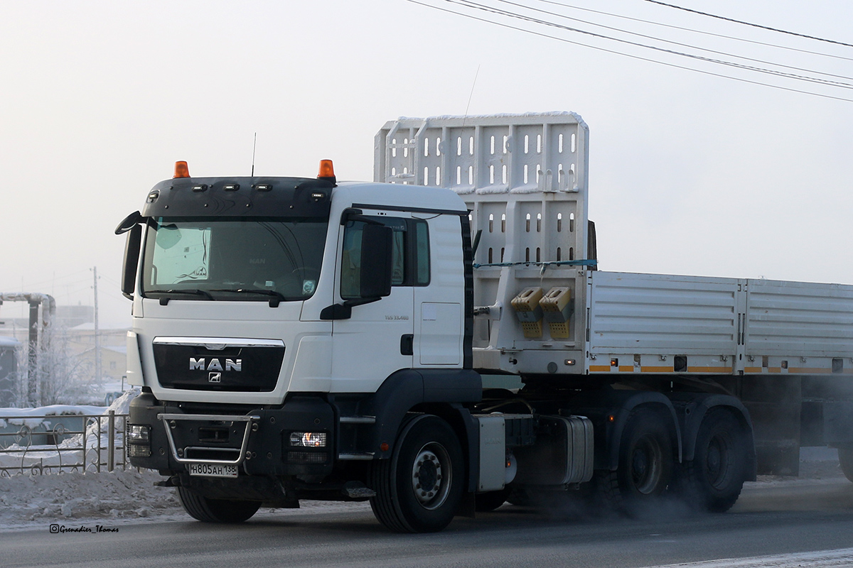 Иркутская область, № Н 805 АН 138 — MAN TGS 33.480