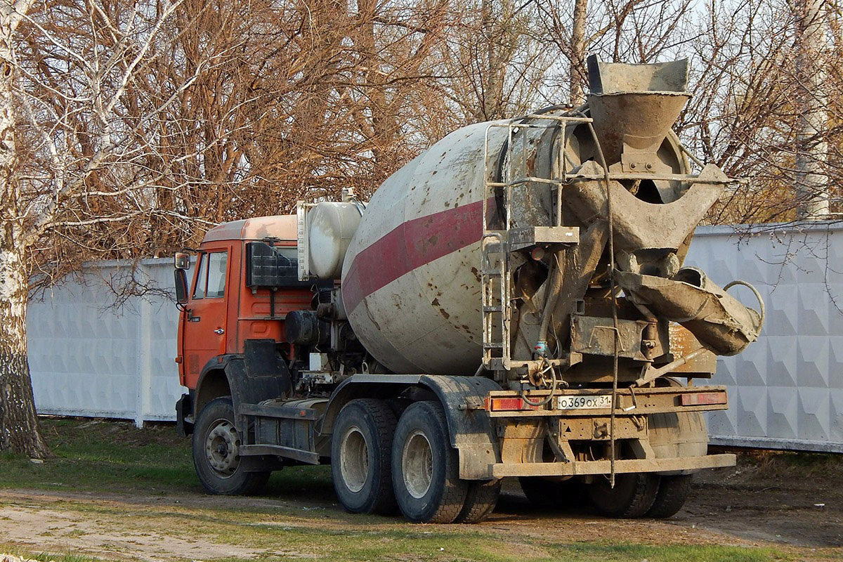 Белгородская область, № О 369 ОХ 31 — КамАЗ-65115-62