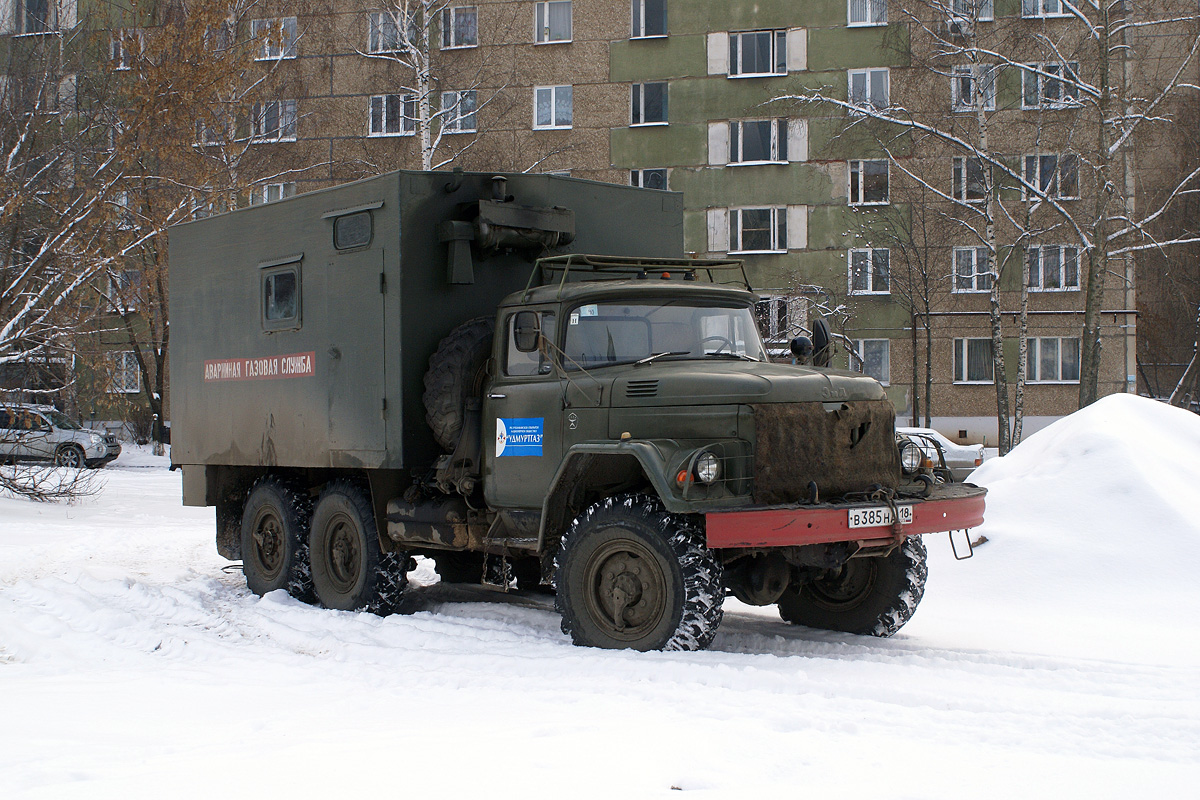Удмуртия, № В 385 НА 18 — ЗИЛ-131 (общая модель)