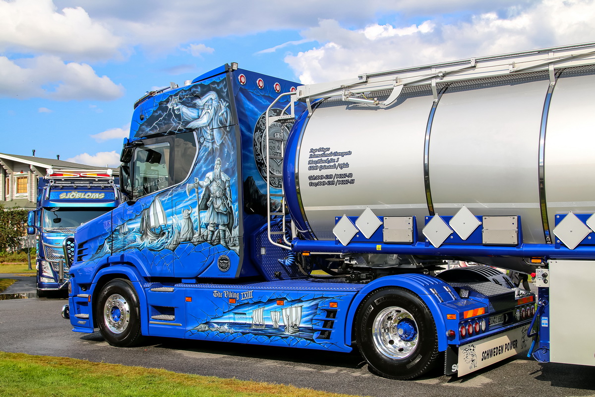 Германия, № DÜW-I 6500 — Scania ('2016) S650; Финляндия — Power Truck Show 2019