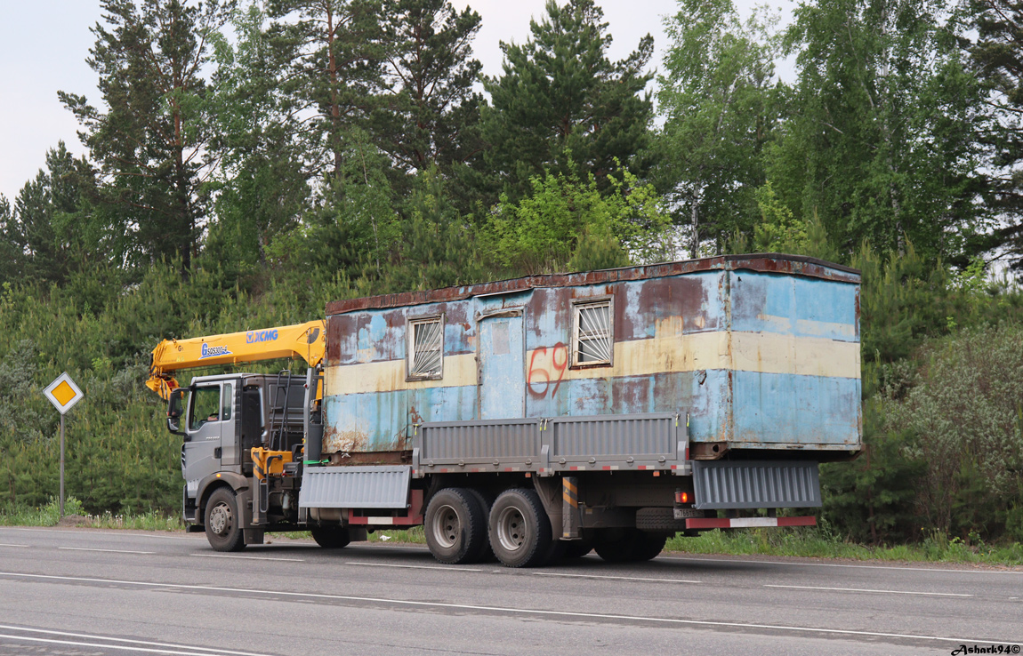 Красноярский край, № Н 766 ТЕ 124 — Howo T5G ZZ5257