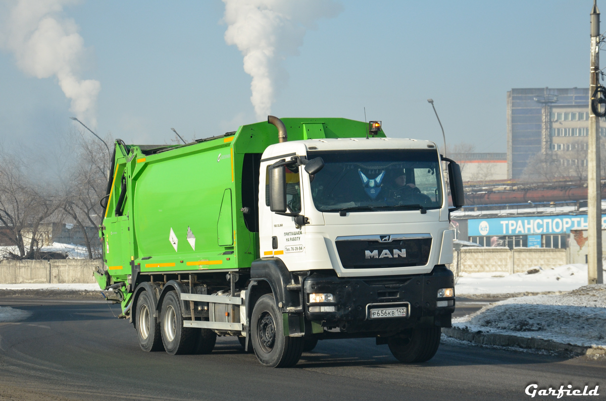 Кемеровская область, № Р 656 КВ 142 — MAN TGS 33.360