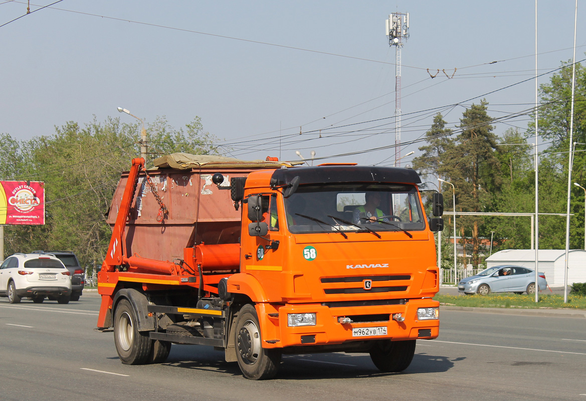 Челябинская область, № 58 — КамАЗ-43253-G5(69)