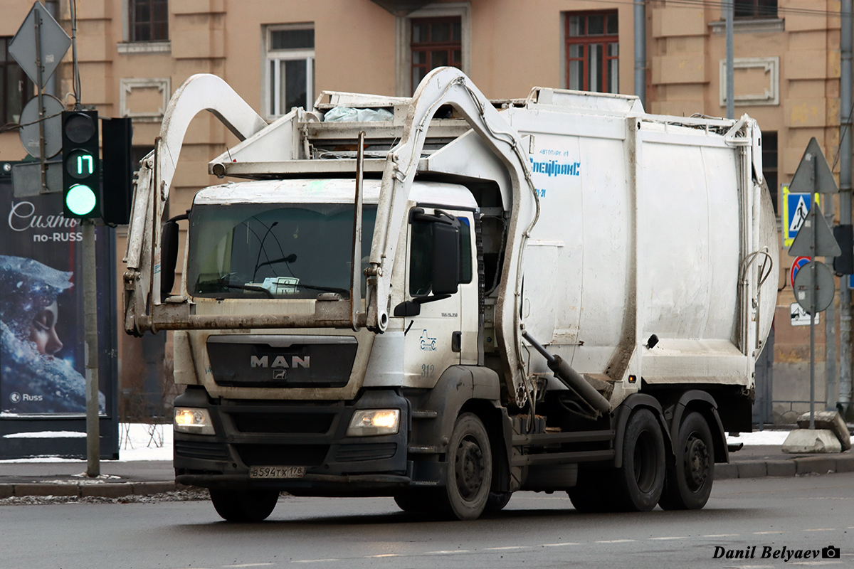 Санкт-Петербург, № 312 — MAN TGS 26.360