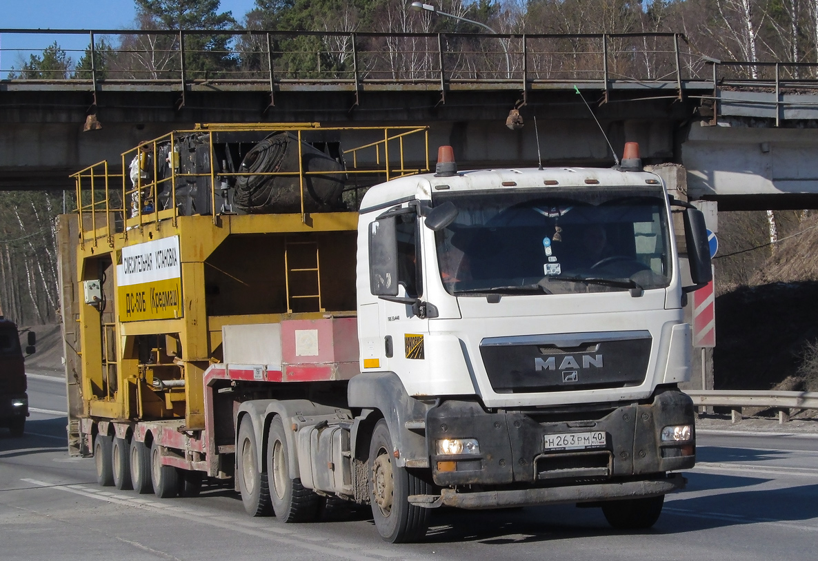 Калужская область, № Н 263 РМ 40 — MAN TGS 33.440