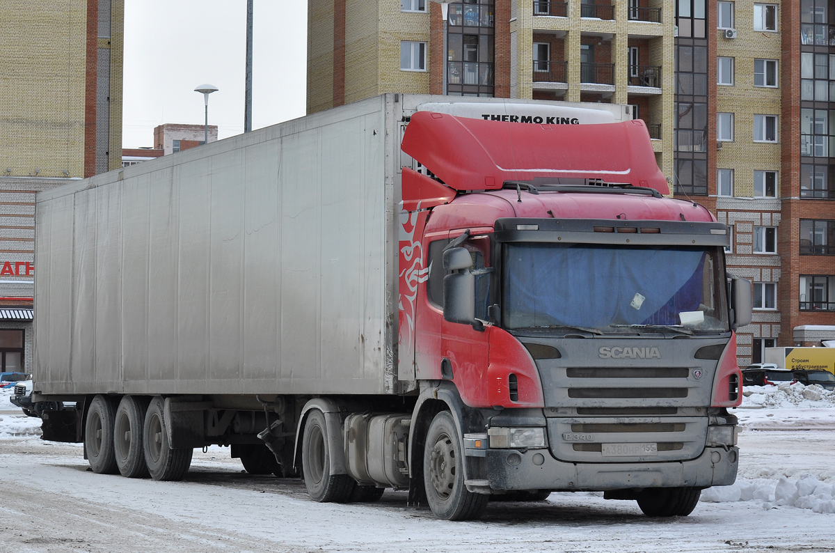 Омская область, № А 380 НР 155 — Scania ('2011) P340