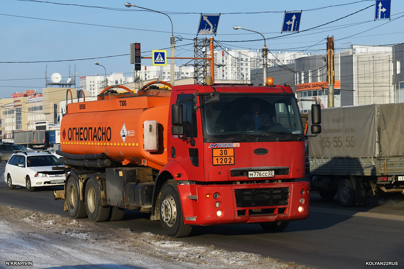 Алтайский край, № М 776 СС 22 — Ford Cargo ('2003) 2530