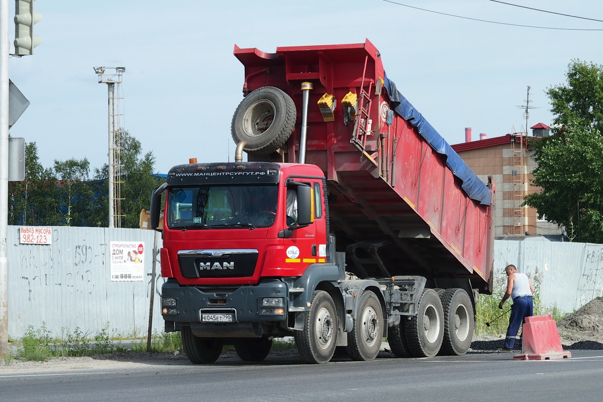Ханты-Мансийский автоном.округ, № Е 045 ЕТ 790 — MAN TGS 41.480