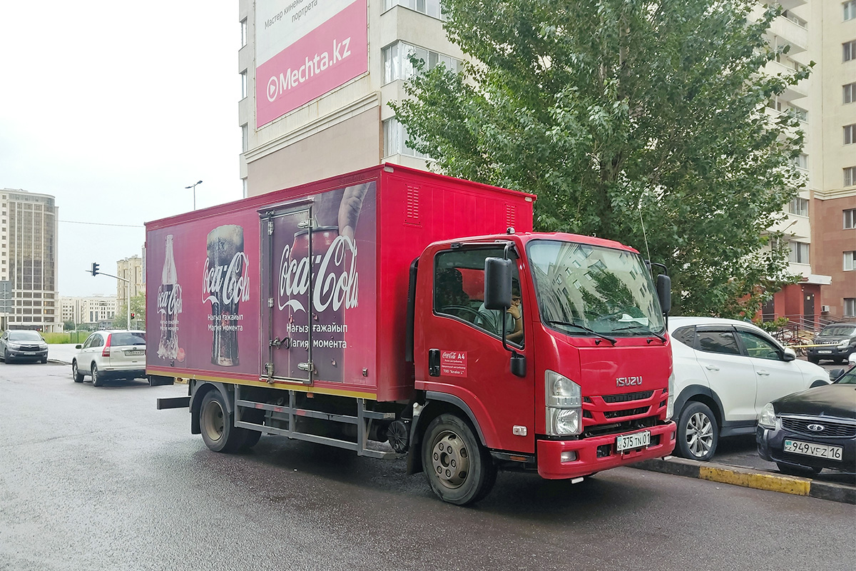 Астана, № 375 TN 01 — Isuzu Elf (общая модель)