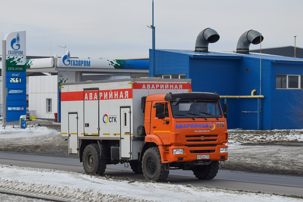 Алтайский край, № В 482 МО 122 — КамАЗ-43502-D5(66)