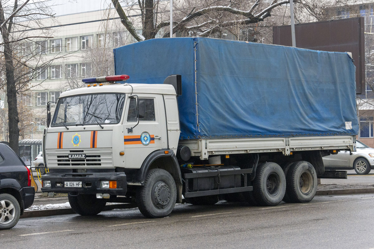 Алматы, № A 026 HF — КамАЗ-53215-15 [53215R]