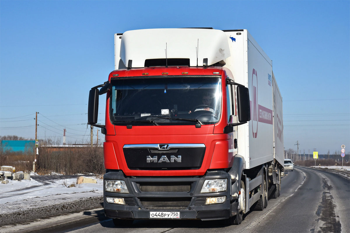 Тюменская область, № О 448 РУ 750 — MAN TGS 28.360