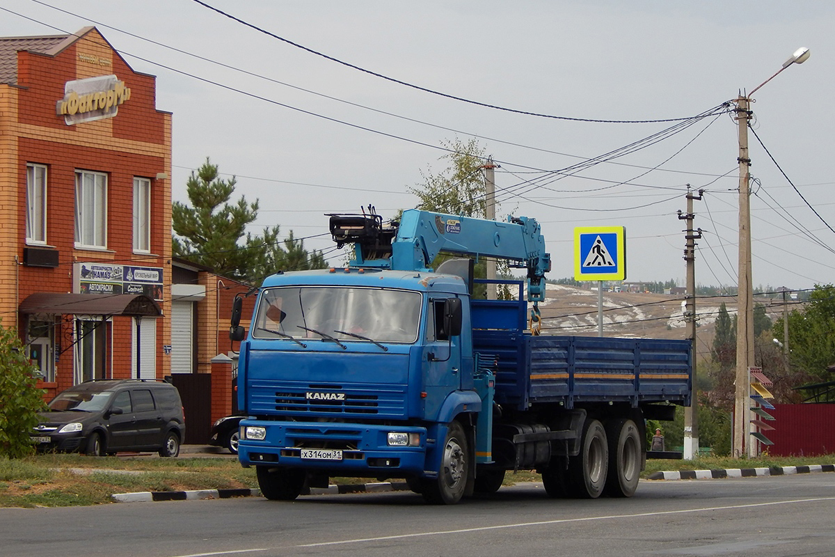 Белгородская область, № Х 314 ОМ 31 — КамАЗ-65117-62