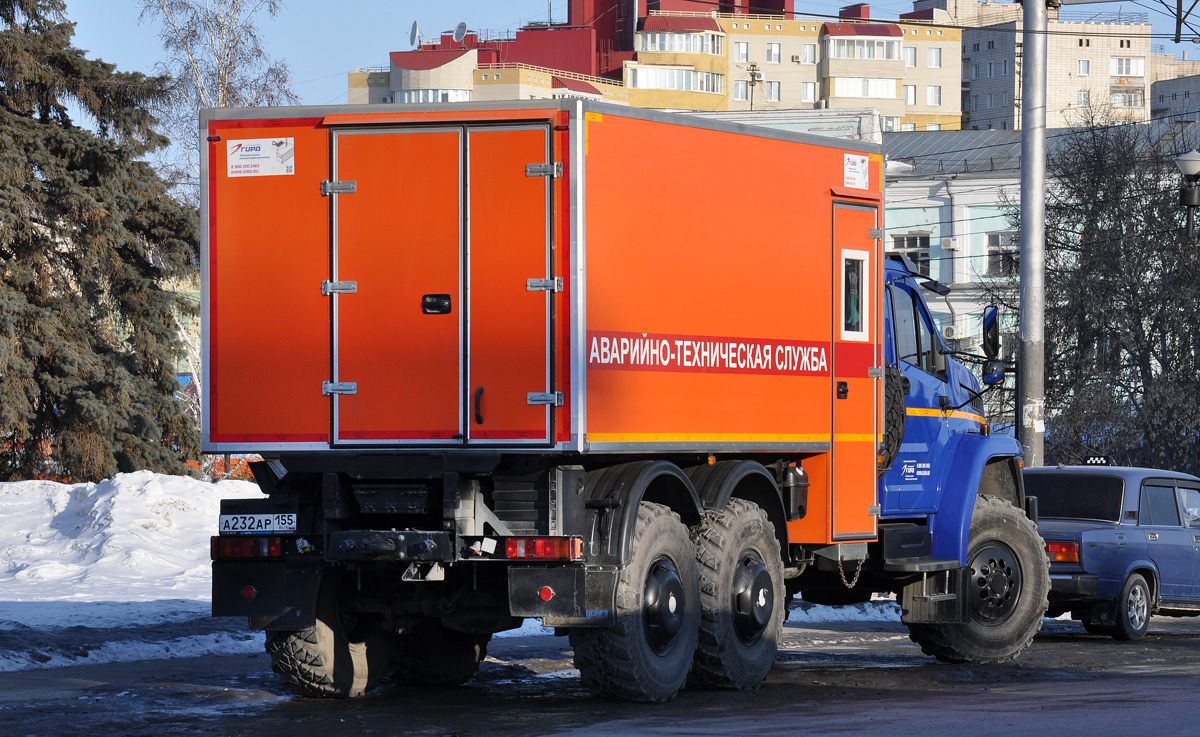 Омская область, № А 232 АР 155 — Урал NEXT 4320-72