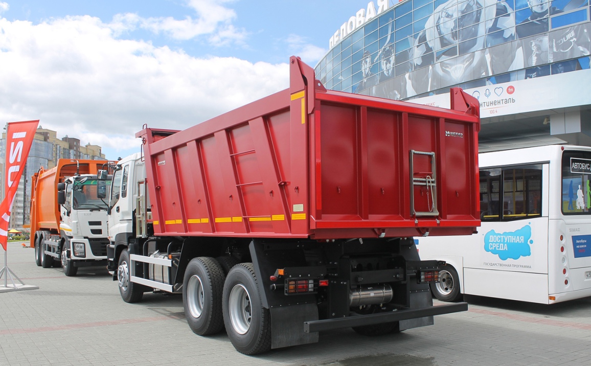 Челябинская область, № (74) Б/Н 0120 — Isuzu Giga CYZ; Челябинская область — Автомобили без номеров; Челябинская область — Новые автомобили; Челябинская область — Выставки и автосалоны