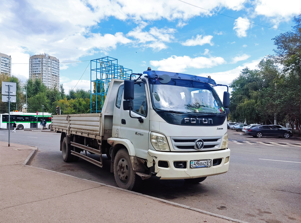 Астана, № 496 BAZ 01 — Foton Aumark TX / Ollin (общая модель)
