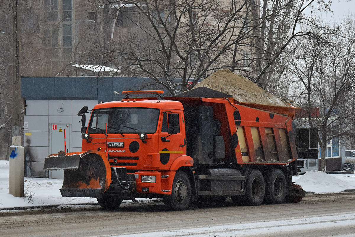Волгоградская область, № Н 986 КС 134 — КамАЗ-65115-37