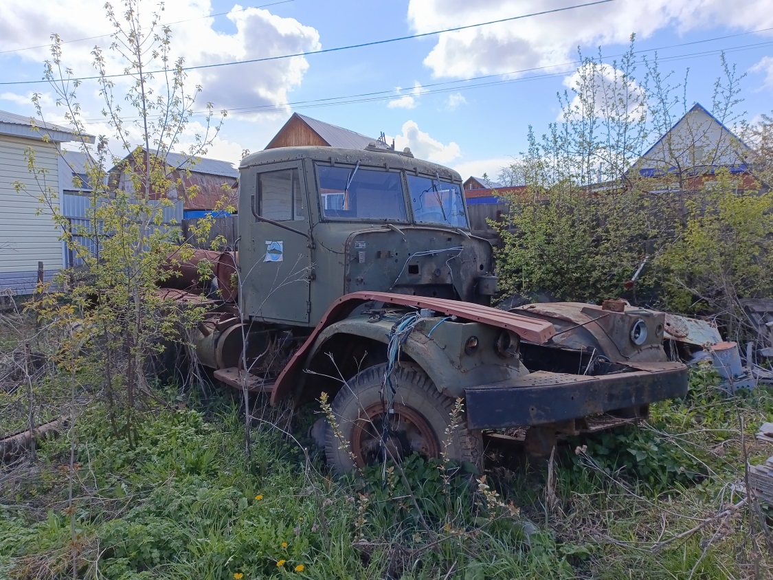 Удмуртия, № (18) Б/Н 0092 — КрАЗ-258Б1; Удмуртия — Автомобили без номеров