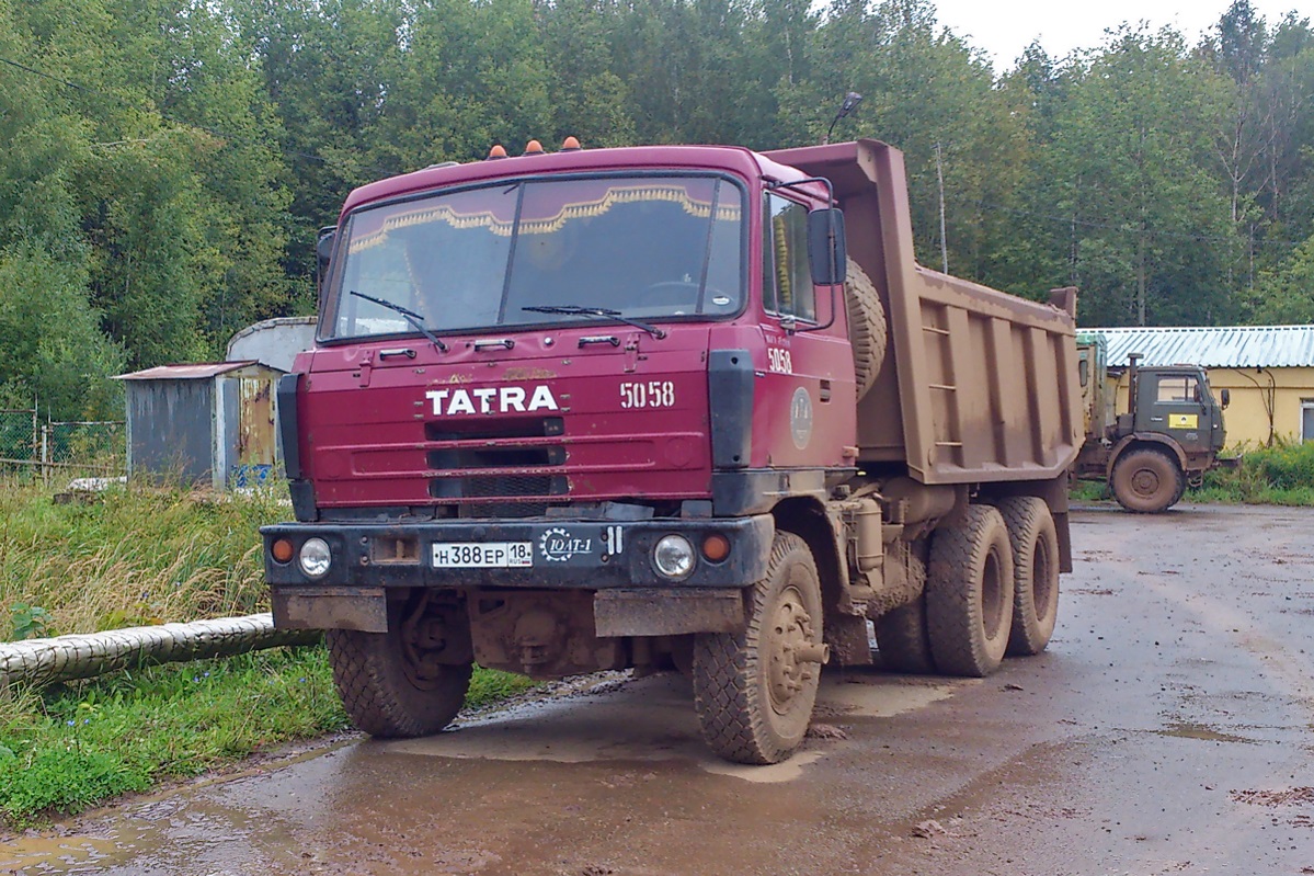 Удмуртия, № Н 388 ЕР 18 — Tatra 815-21AS01