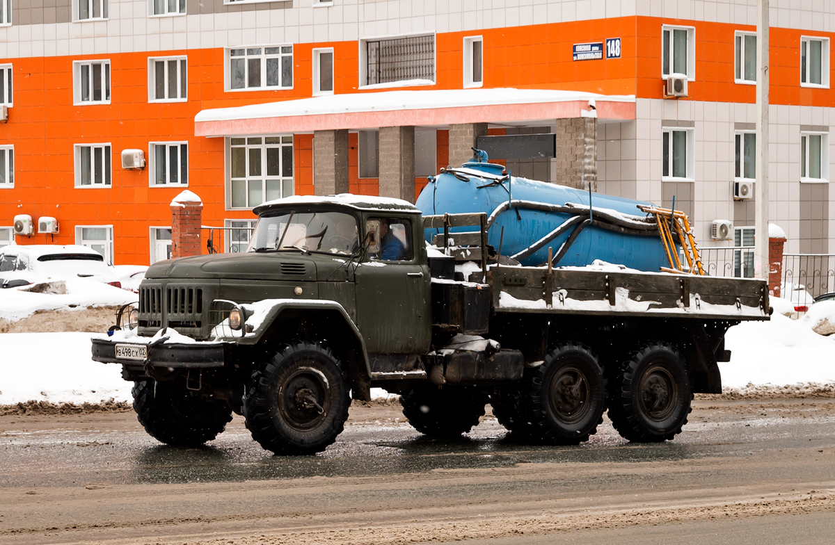 Башкортостан, № В 498 СХ 02 — ЗИЛ-131 (общая модель)