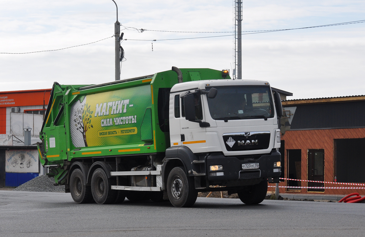 Омская область, № У 723 ОС 55 — MAN TGS 33.360