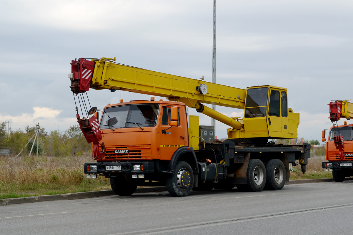 Самарская область, № Х 089 ЕЕ 763 — КамАЗ-53215-15 [53215R]