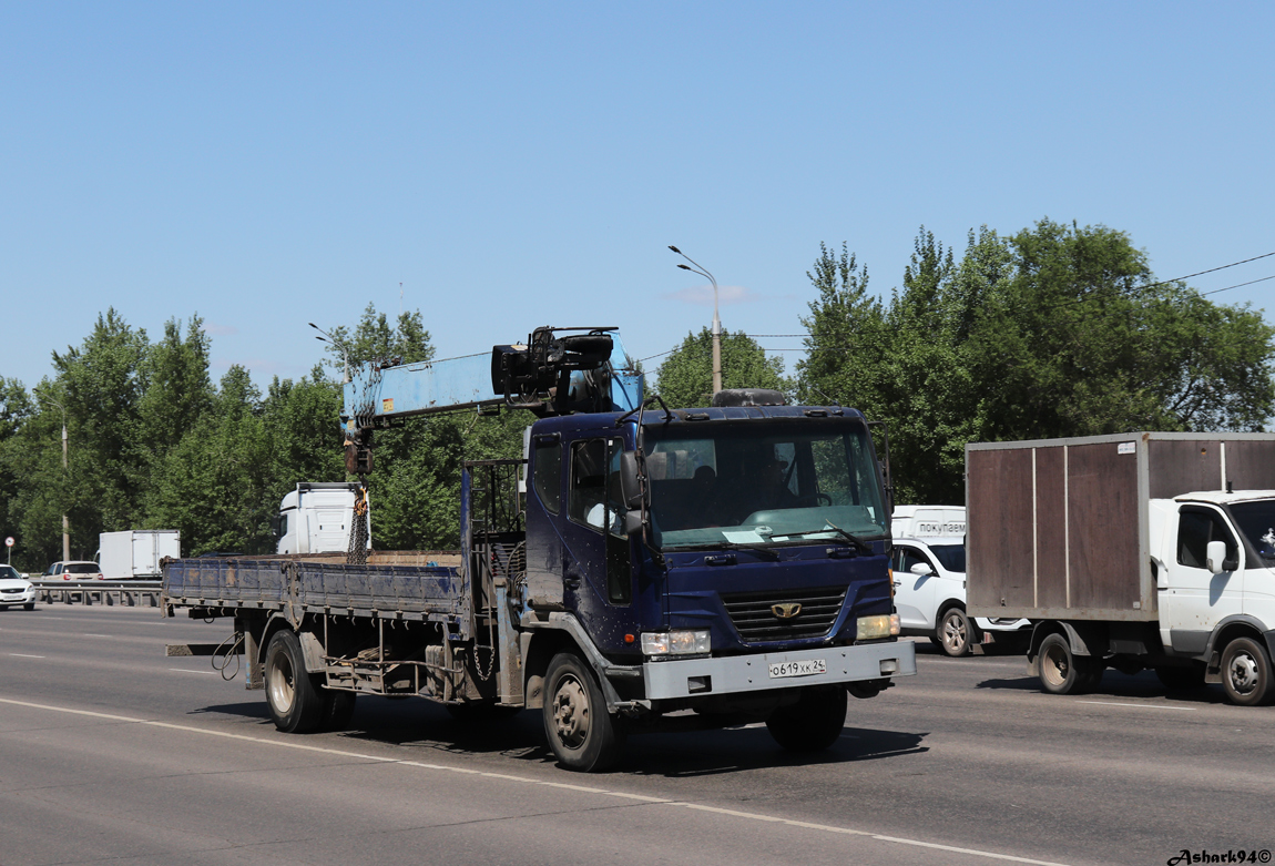 Красноярский край, № О 619 ХК 24 — Daewoo Novus