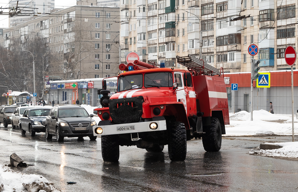 Башкортостан, № М 004 ТВ 102 — Урал-43206-41
