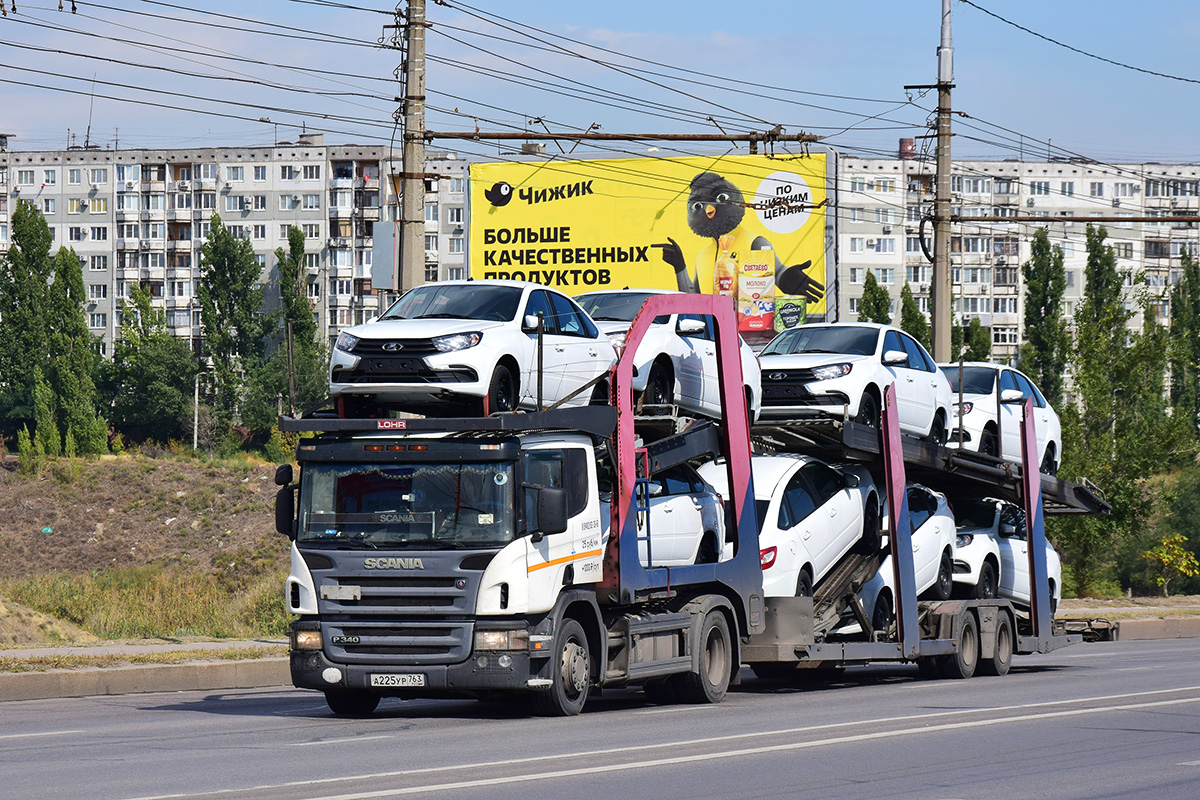 Самарская область, № А 225 УР 763 — Scania ('2004) P340