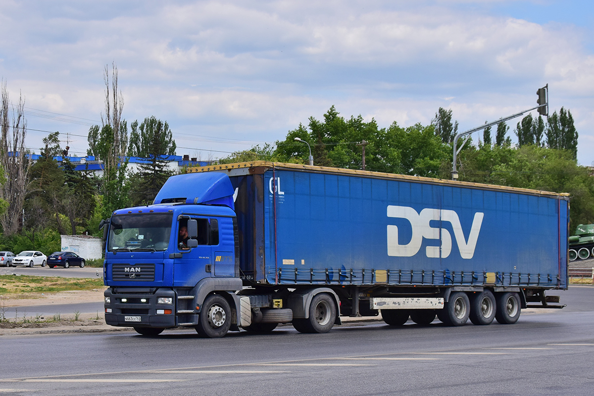 Самарская область, № А 663 ЕХ 763 — MAN TGA 18.350
