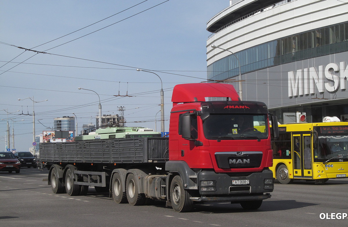 Минск, № АТ 0698-7 — MAN TGS 33.440