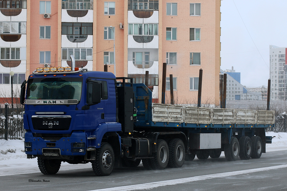Саха (Якутия), № Р 177 МТ 14 — MAN TGS 26.440