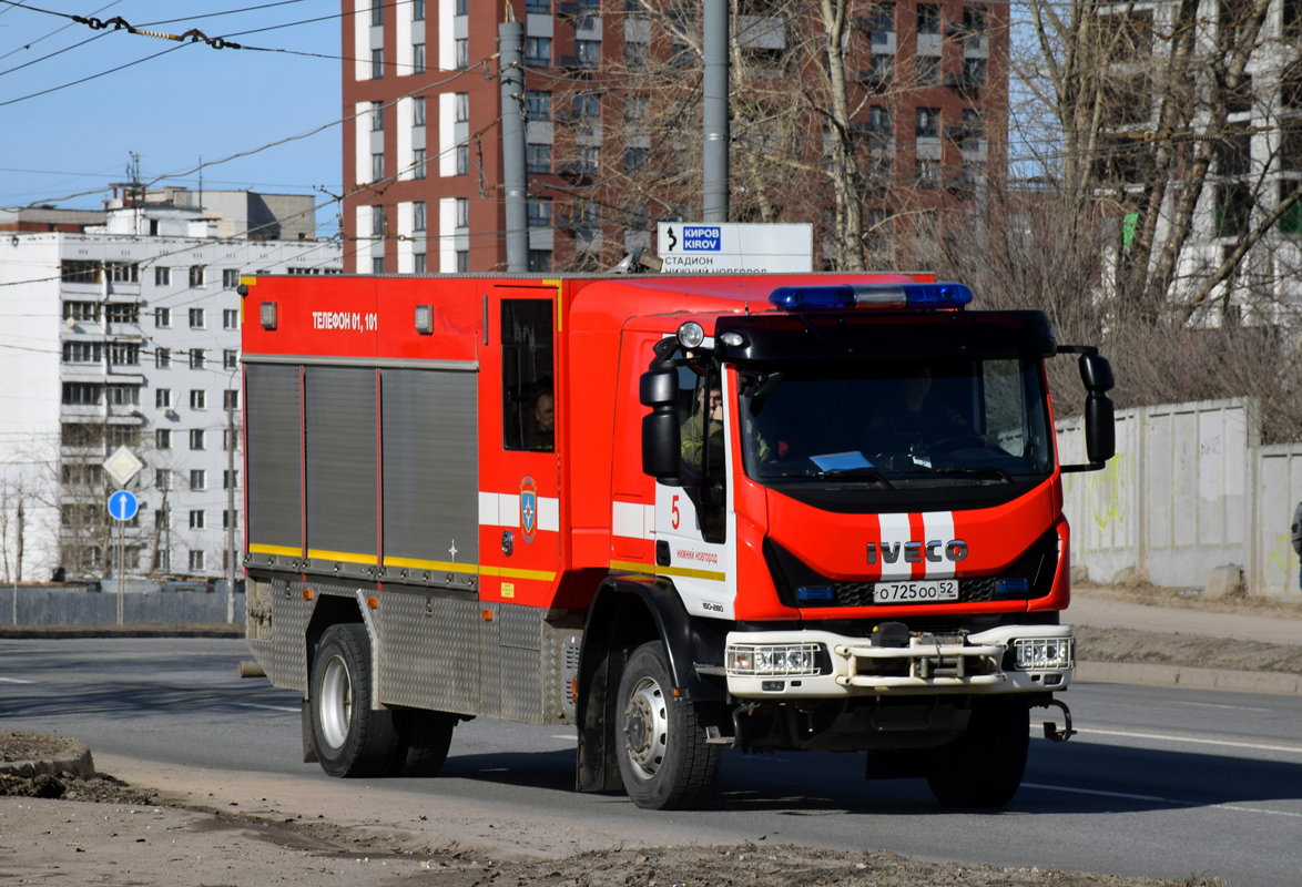 Нижегородская область, № О 725 ОО 52 — IVECO-AMT (общая модель)