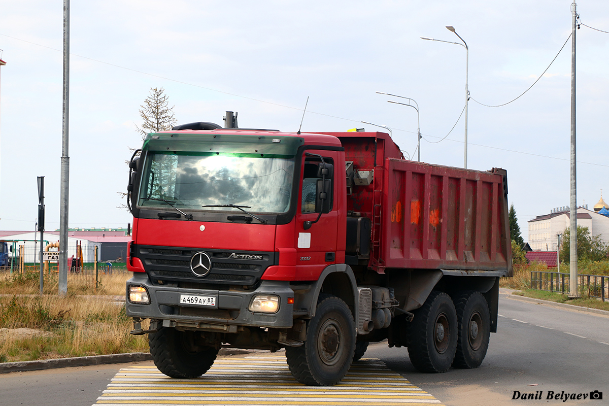 Ненецкий автономный округ, № А 469 АУ 83 — Mercedes-Benz Actros ('2003) 3335