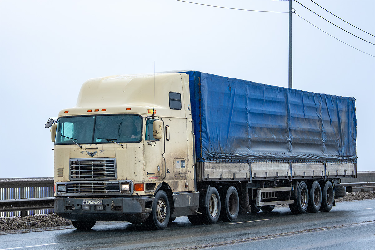 Архангельская область, № Н 481 ХТ 29 — International 9800