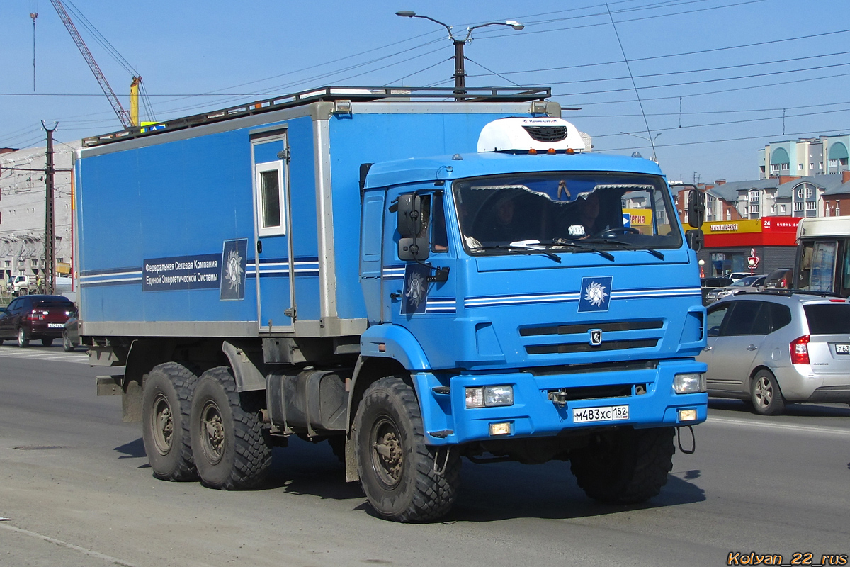 Алтайский край, № М 483 ХС 152 — КамАЗ-43118-46