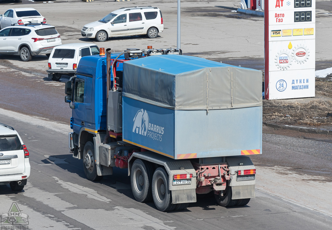 Алматы, № 279 AQ 02 — Mercedes-Benz Actros ('2009) 3360