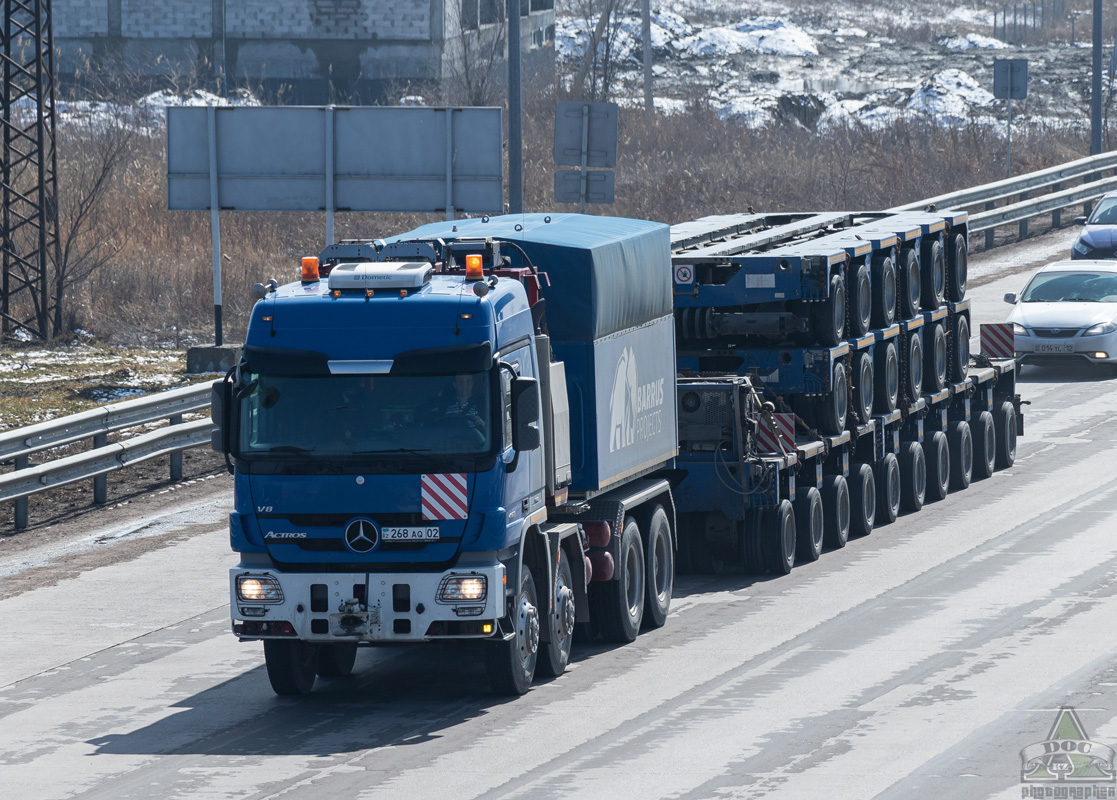 Алматы, № 268 AQ 02 — Mercedes-Benz Actros ('2009) 4160