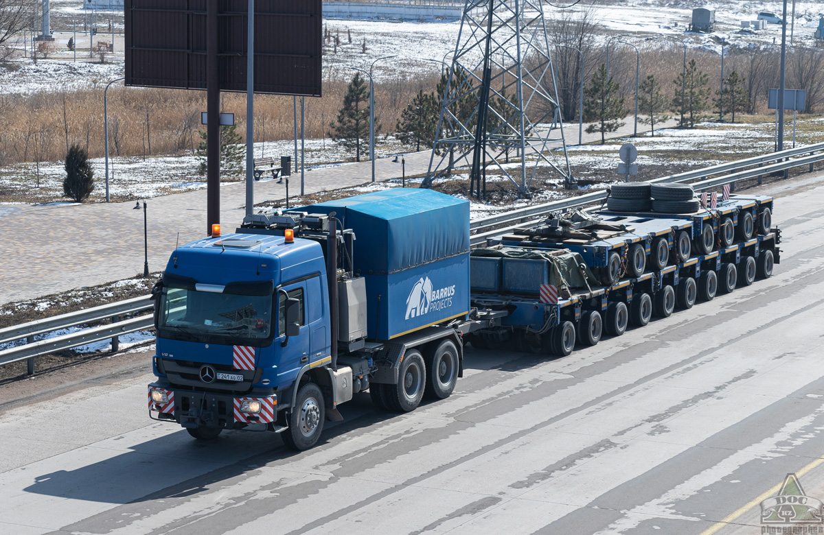 Алматы, № 241 AQ 02 — Mercedes-Benz Actros ('2009) 3360