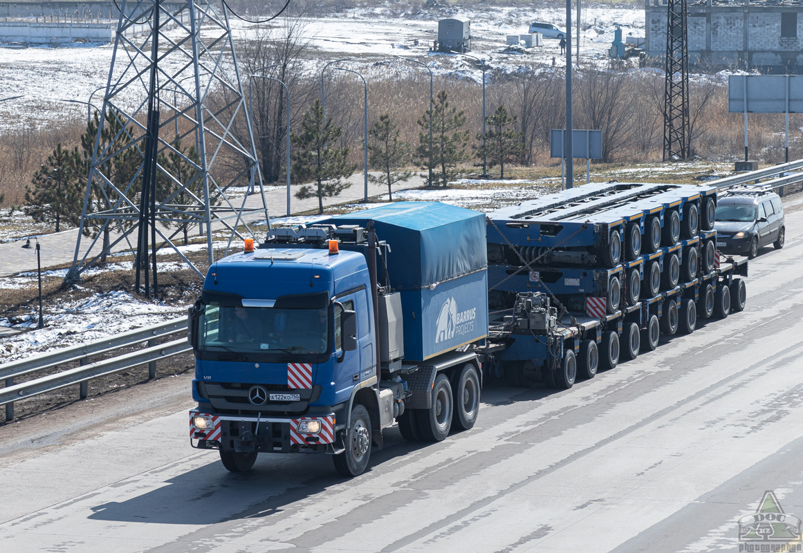 Московская область, № А 122 КО 750 — Mercedes-Benz Actros ('2009) 3360