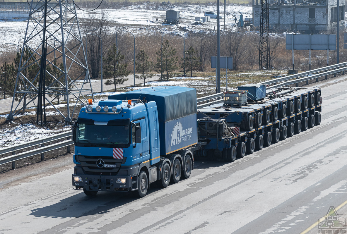 Алматы, № 261 AQ 02 — Mercedes-Benz Actros ('2009) 4160
