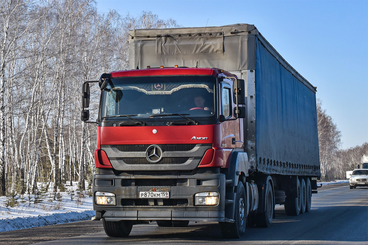 Пермский край, № Р 870 КМ 159 — Mercedes-Benz Axor 1840 [Z9M]