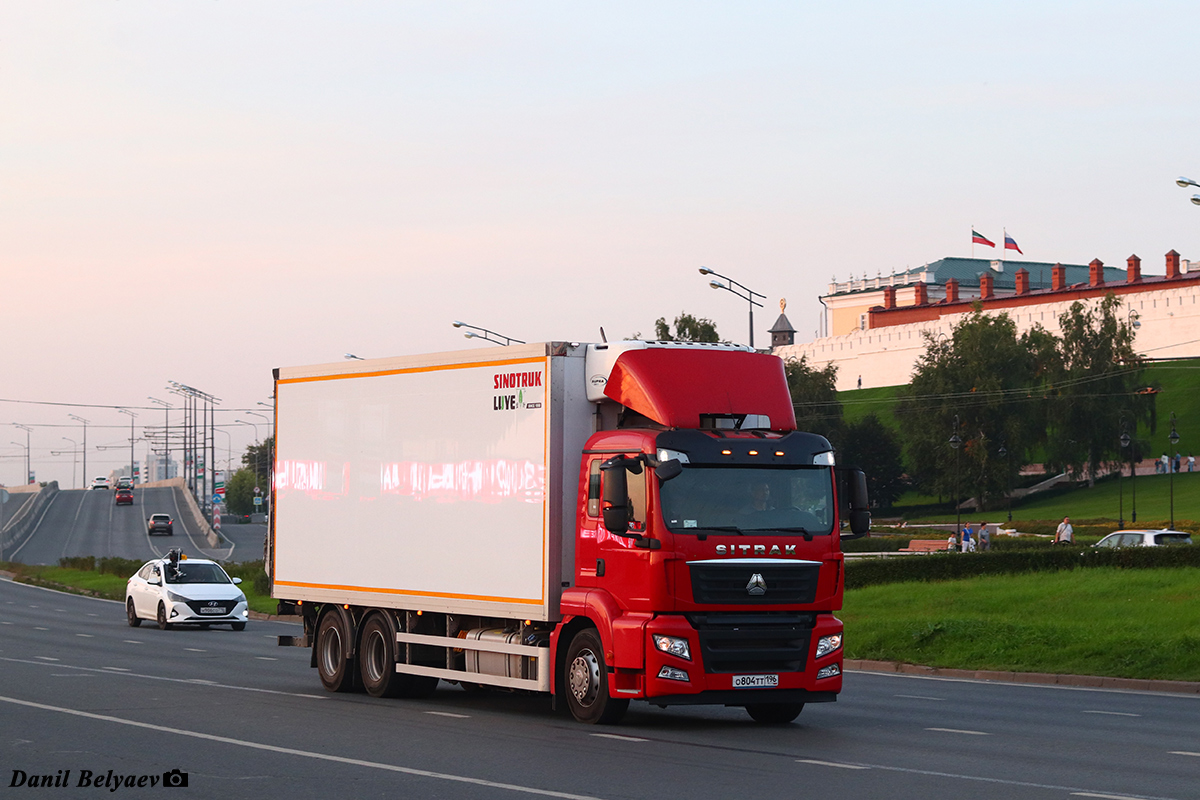 Татарстан, № О 804 ТТ 196 — Sitrak C7H ZZ1316