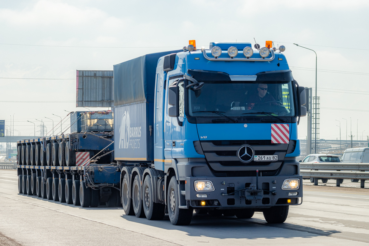 Алматы, № 261 AQ 02 — Mercedes-Benz Actros ('2009) 4160