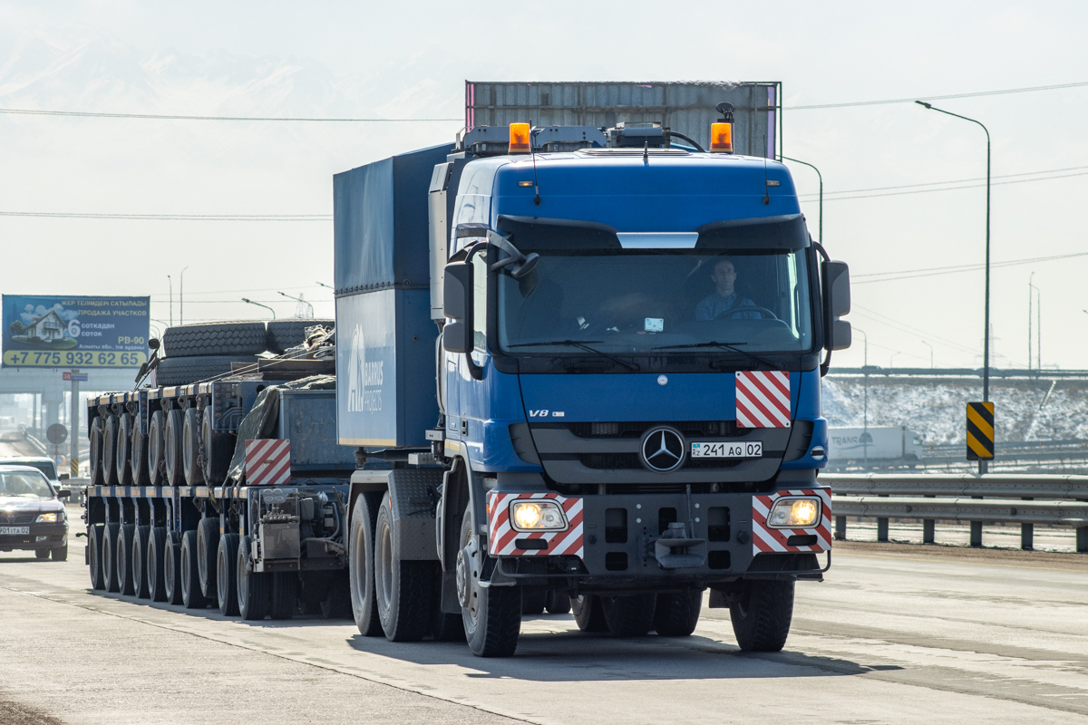 Алматы, № 241 AQ 02 — Mercedes-Benz Actros ('2009) 3360