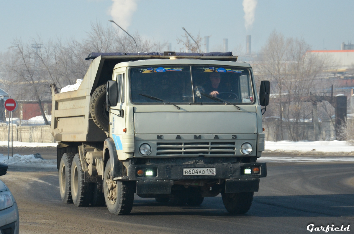 Кемеровская область, № В 604 АО 142 — КамАЗ-55111 [551110]