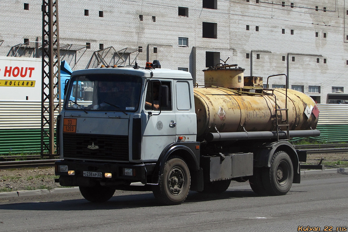 Алтайский край, № О 238 АР 22 — МАЗ-53371