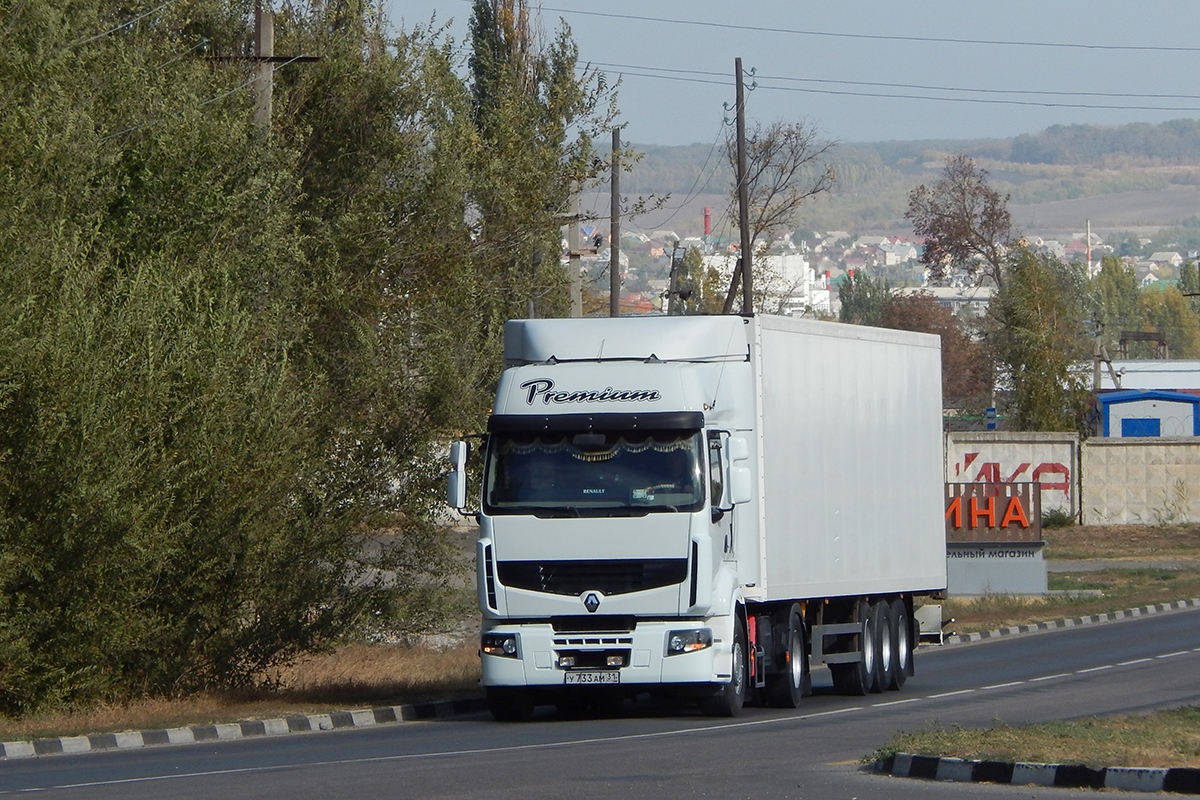Белгородская область, № У 733 АМ 31 — Renault Premium ('2006)